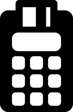 Point Of Sale Terminal Pos Sticker Outline Svg File, Free Vectors File